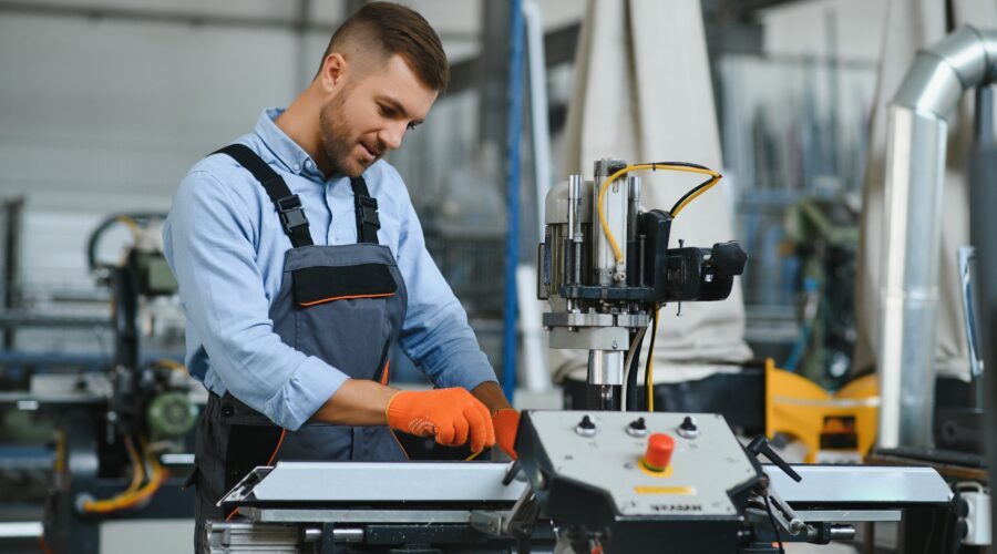 Production worker in Łódź